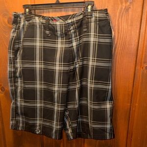 Quiksilver Monochrome Plaid Shorts